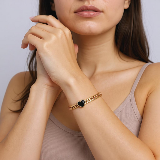 Nina Heart Bracelet